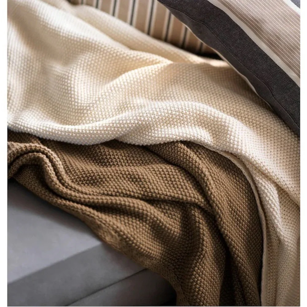HUMLEMOTT Throw, off-white